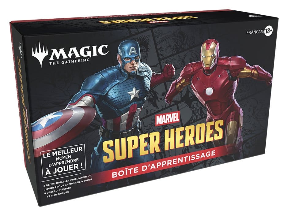Magic the Gathering Marvel Super Heroes Beginner Box Case (3) french