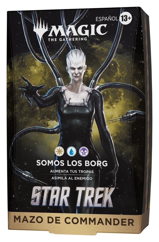 Magic the Gathering Star Trek Commander Decks Case (4) spanish