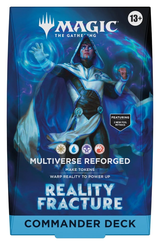 Magic the Gathering Reality Fracture Commander Deck Multiverse Reforged Assortment (4) english