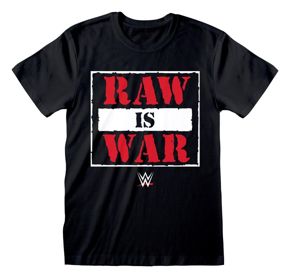 WWE T-Shirt RAW is WAR Black Size XL
