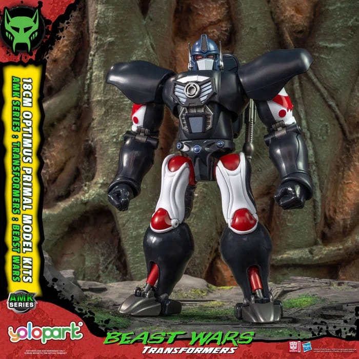 Transformers: Beast Wars AMK Series Plastic Model Kit Optimus Primal 18 cm