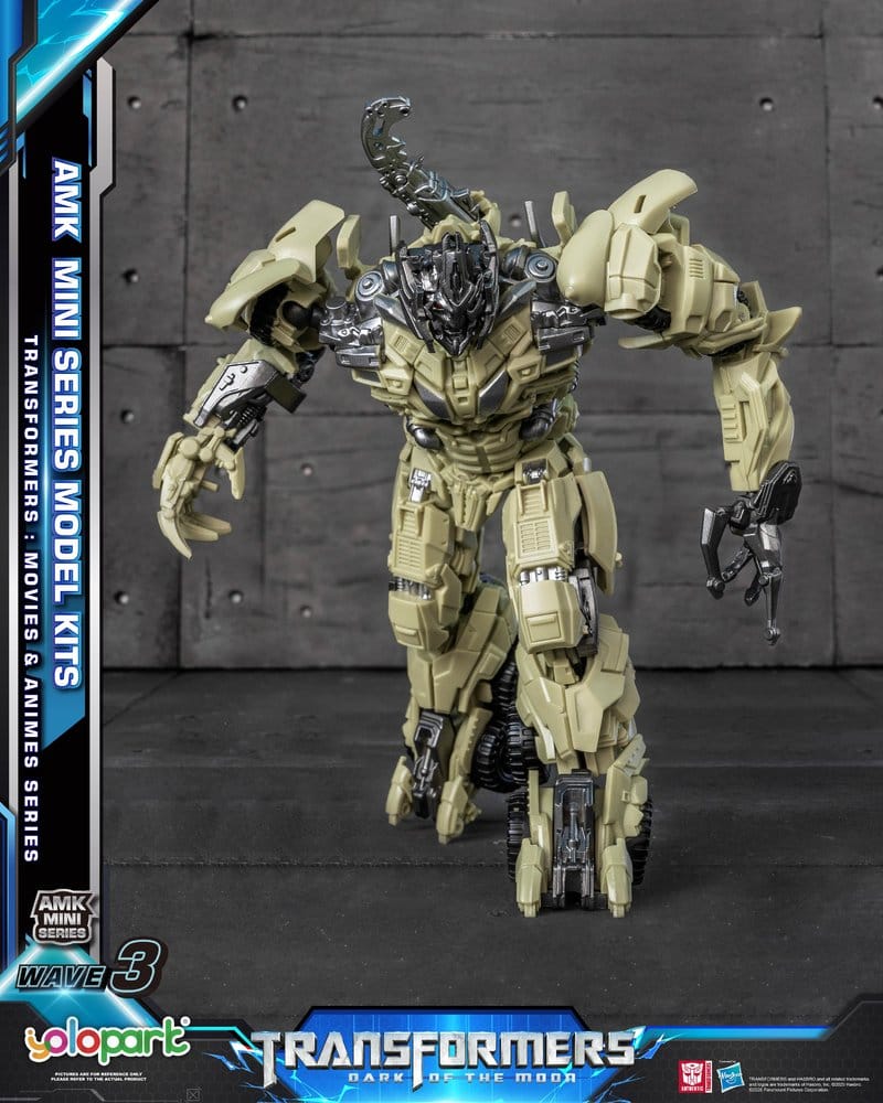 Transformers Generation One AMK Mini Series Plastic Model Kit Wave 3 Megatron TF 3 11 cm