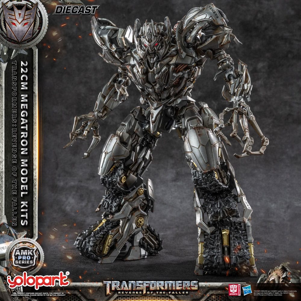 Transformers: Revenge of the Fallen AMK Pro Series Plastic Model Kit Megatron (Oversea Version) 22 cm