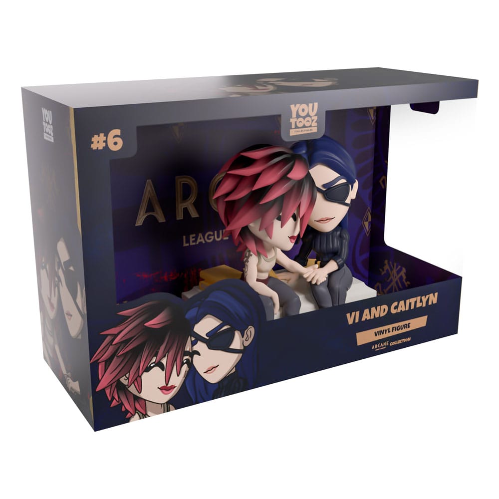 Arcane Vinyl Figures 2-Pack Vi & Caitlyn 11 cm