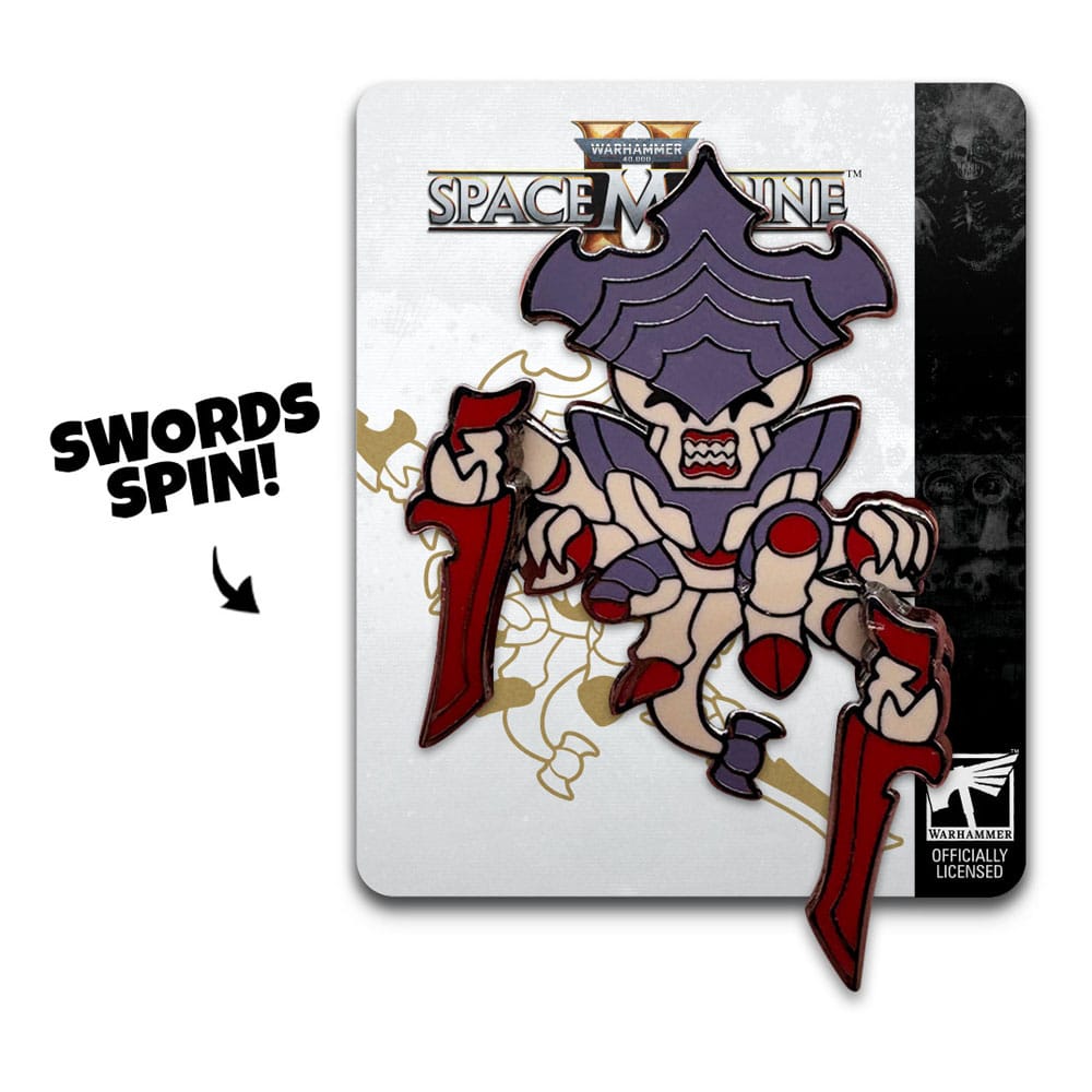 Space Marine 2 Pin Badge Tyranid Warrior 5 cm