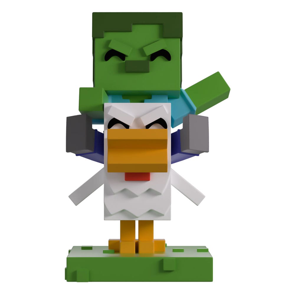 Minecraft Vinyl Figure Chicken Jockey 12 cm