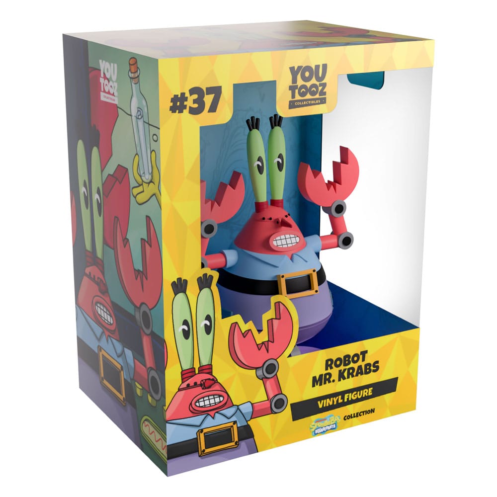 SpongeBob SquarePants Vinyl Figure Robot Mr. Krabs 13 cm