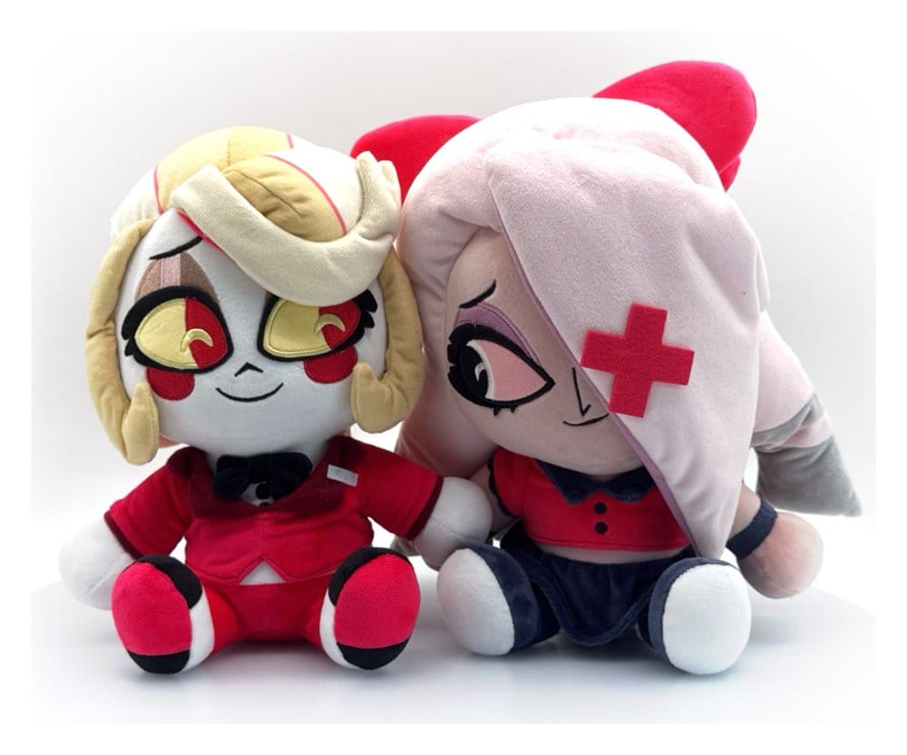 Hazbin Hotel Plush Figures 2-Pack Valentine´s Charlie & Vaggie 22 cm