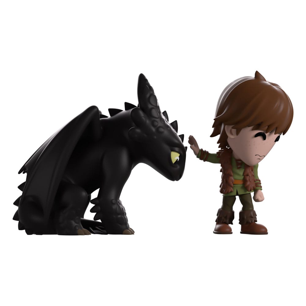 How to Train Your Dragon Vinyl Figure Meeting Toothless 11 cm