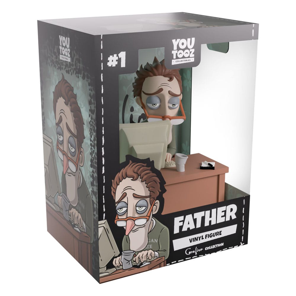 Coraline Vinyl Figure Father 12 cm