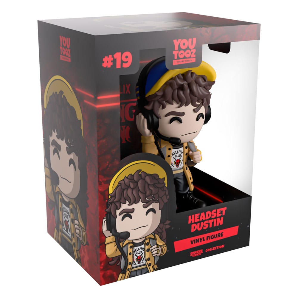 Stranger Things Vinyl Figure Headset Dustin 13 cm