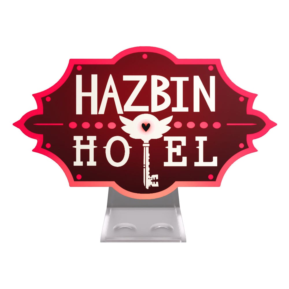 Hazbin Hotel Nightlight Logo Stand 13 cm
