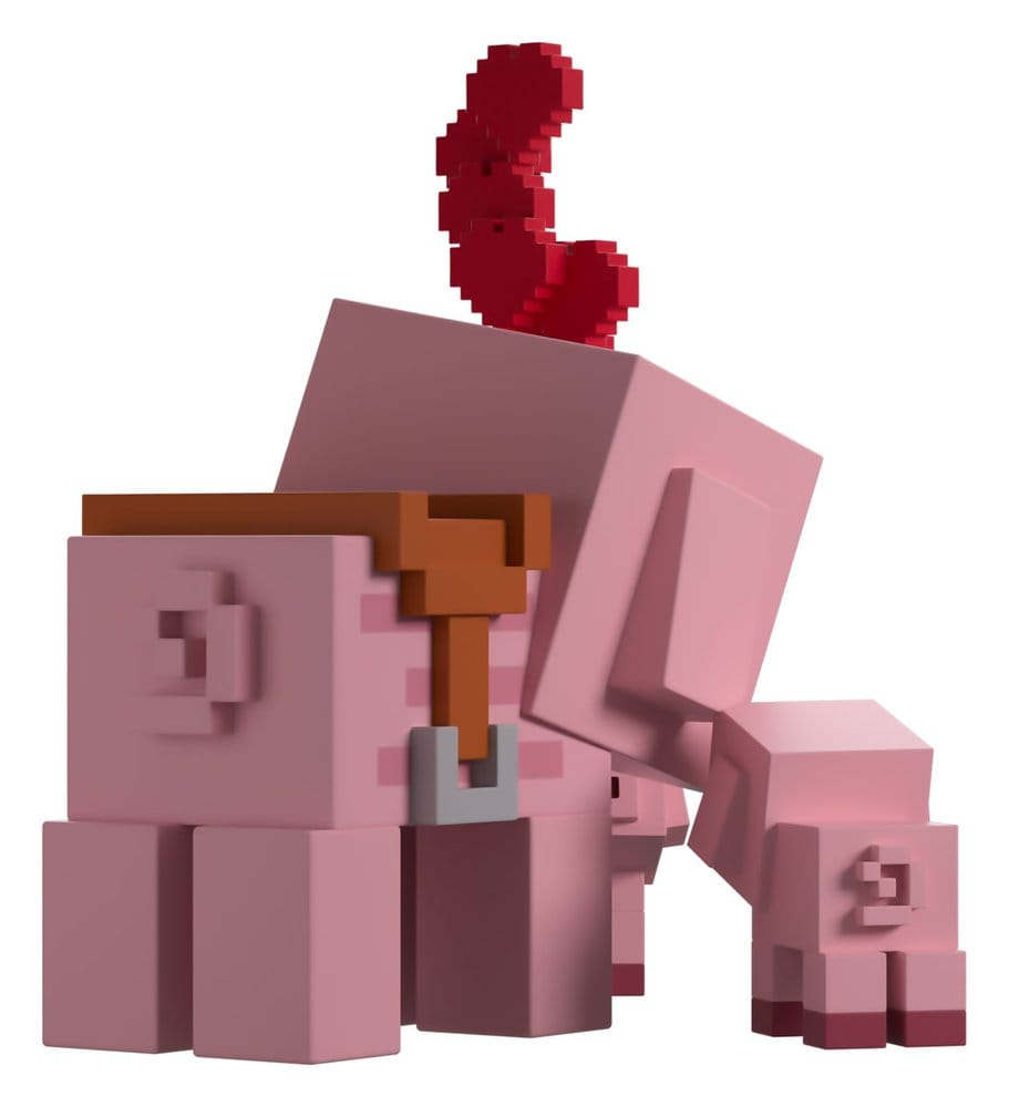 Minecraft Vinyl Figure Pig Family 8 cm