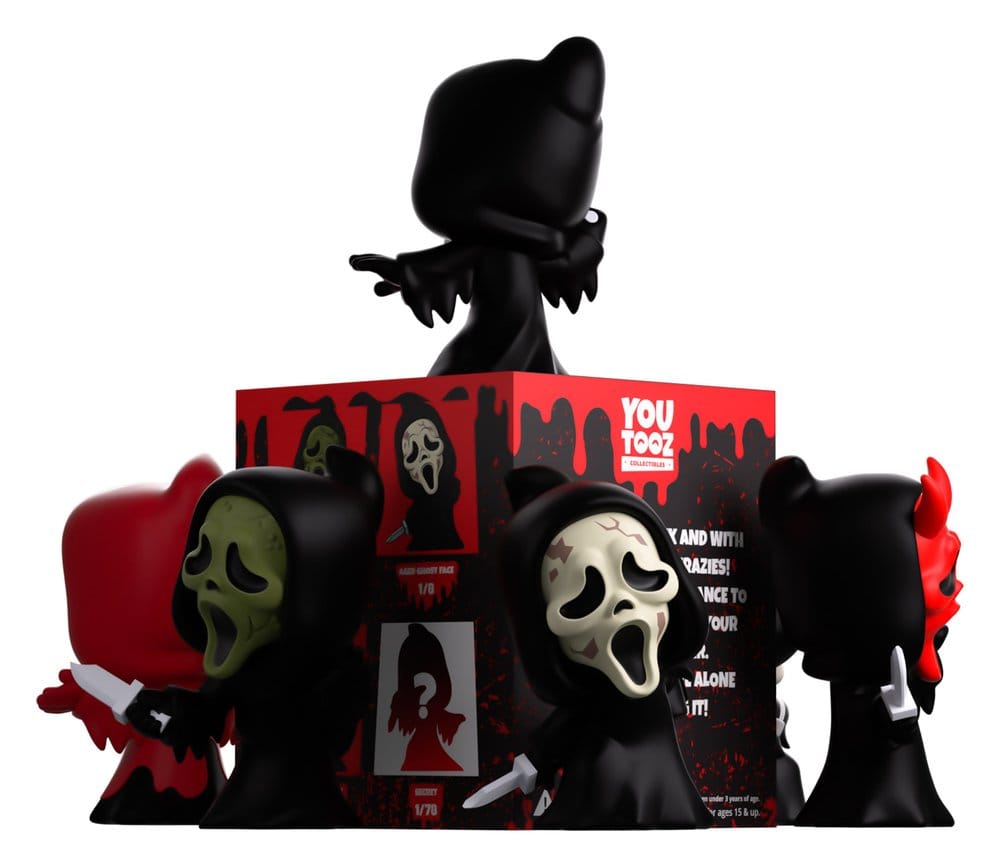 Ghost Face Mini Figures Blind Box Assortment (8)