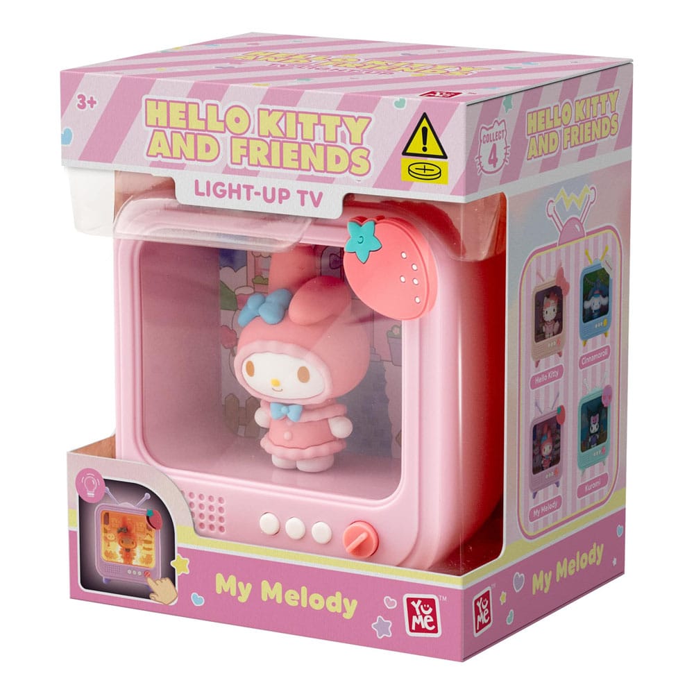 Sanrio Bedside Light TV Series Mini Figures Hello Kitty and Friends 8 cm Display (8)