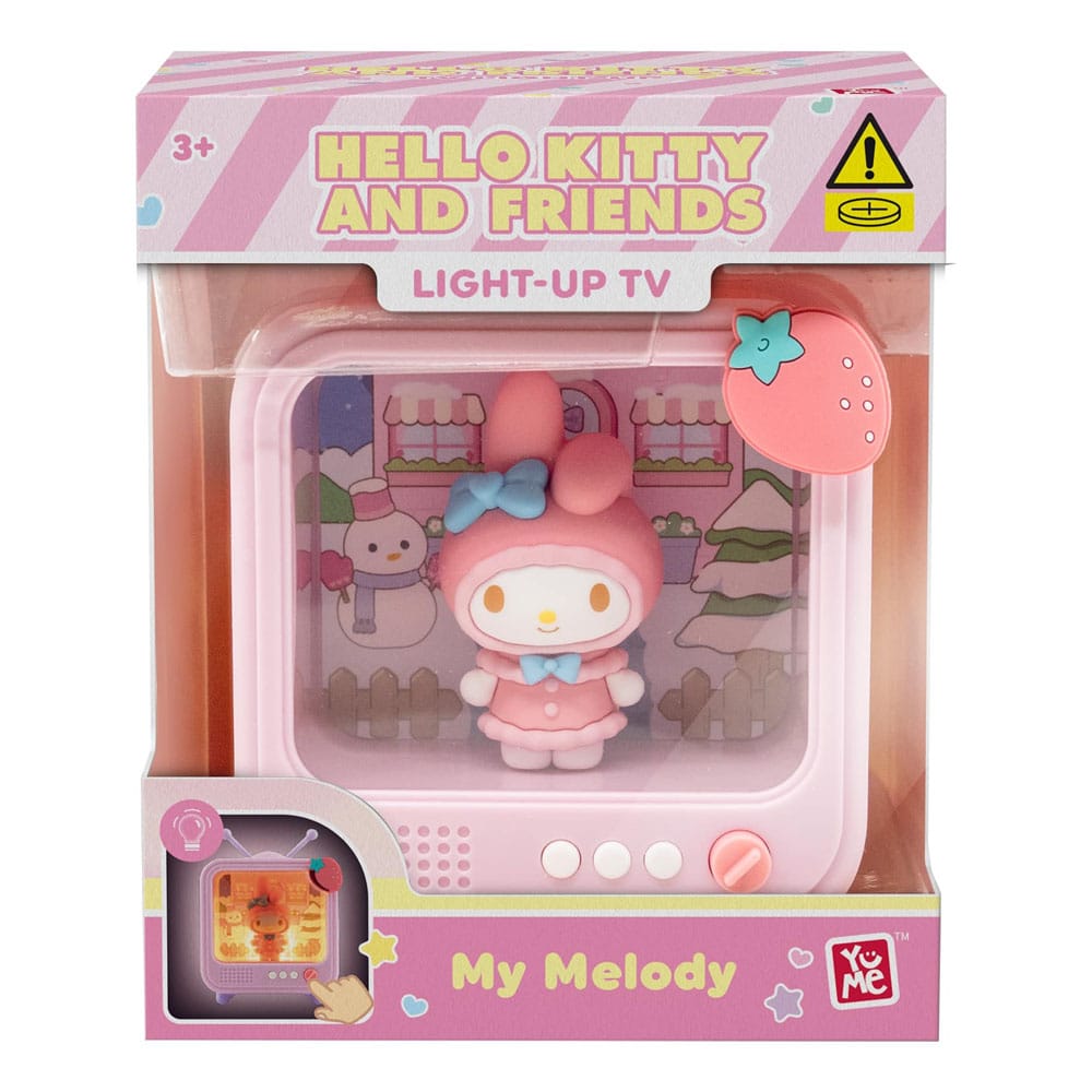 Sanrio Bedside Light TV Series Mini Figures Hello Kitty and Friends 8 cm Display (8)