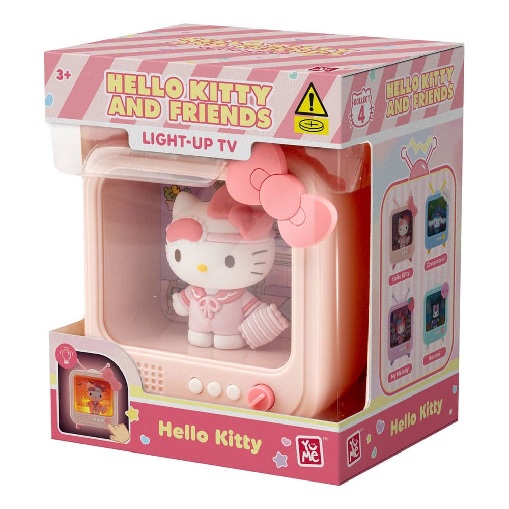 Sanrio Bedside Light TV Series Mini Figures Hello Kitty and Friends 8 cm Display (8)