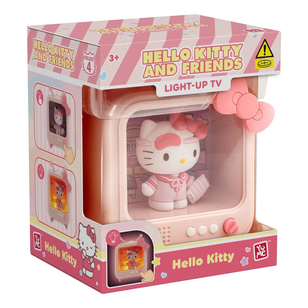 Sanrio Bedside Light TV Series Mini Figures Hello Kitty and Friends 8 cm Display (8)
