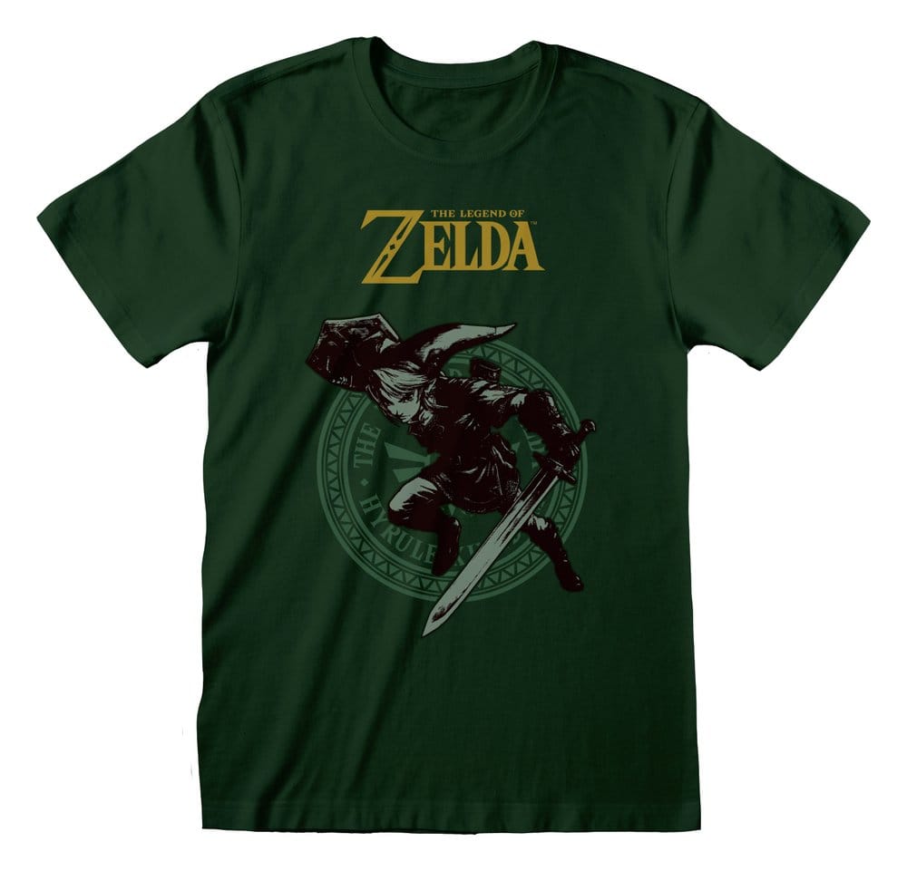 Nintendo The Legend of Zelda T-Shirt Link Pose Size M