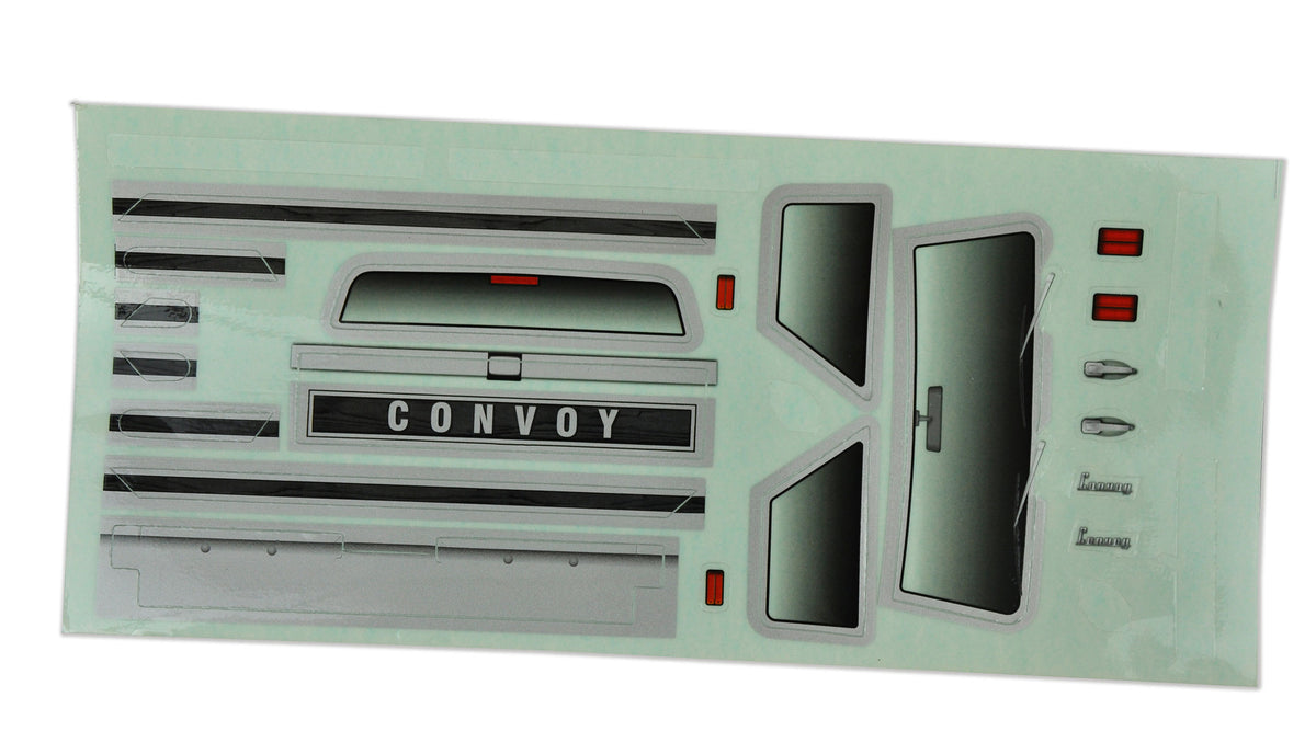 AM18 Convoy Lexan Karrosseri sort