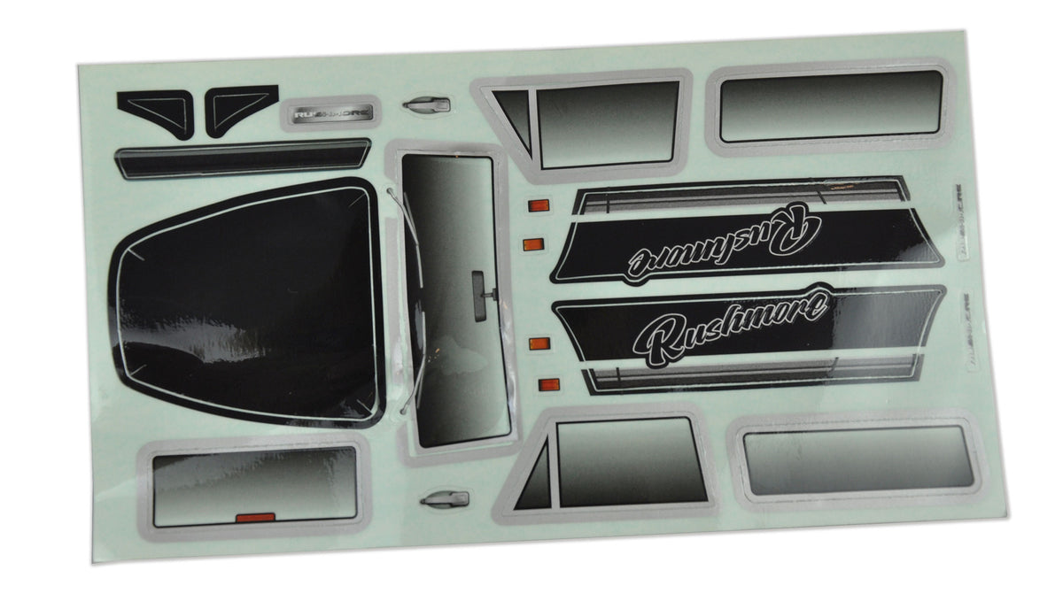 AM18 Rushmore Lexan Karrosseri blå metallic