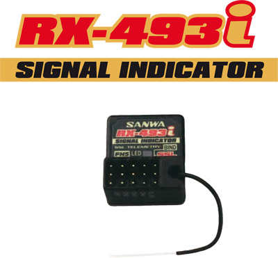 Receiver RX-493i 4 chanels 2.4GHZ FH5 SXR Waterproof