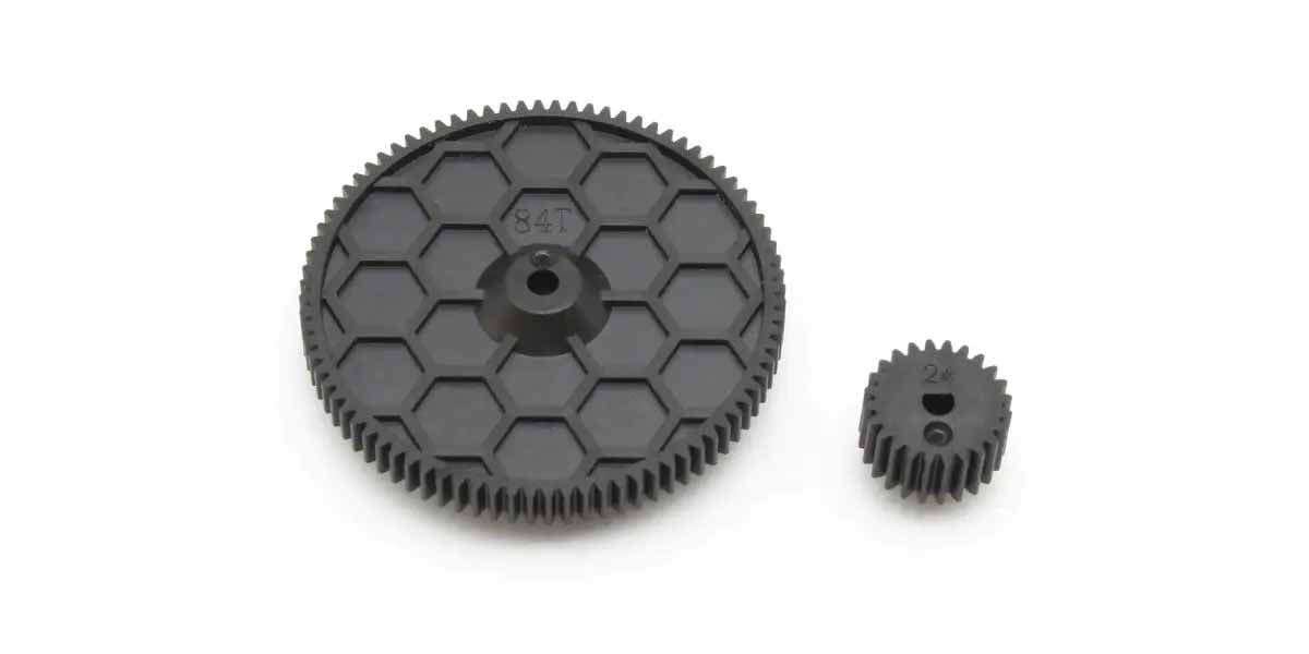 Kyosho Fazer FZD2 84 Teeth Spur Gear & 24 Teeth Pinion (48Dp)