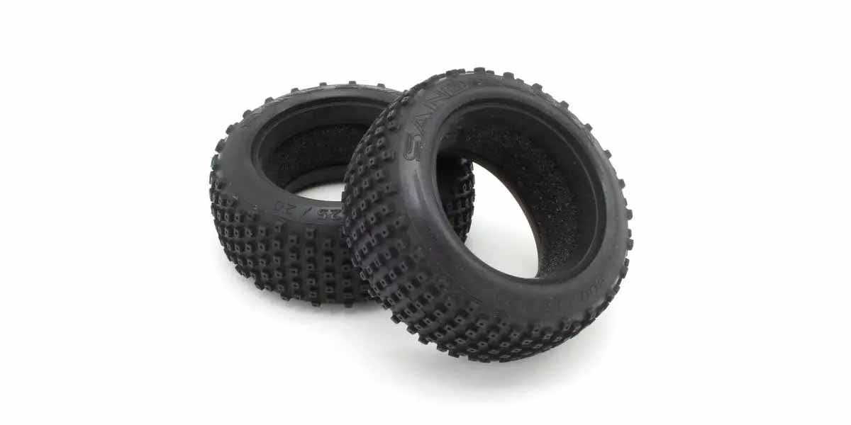 Kyosho Turbo Optima Front Hard Tires 50x83x30mm  (2) - Block type