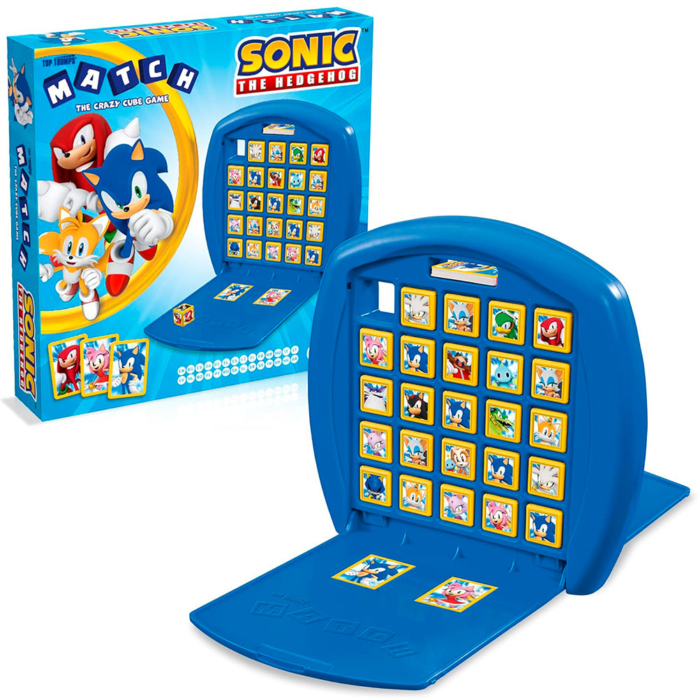 Winning Moves Top Ttrumps Match - Sonic Multillingual