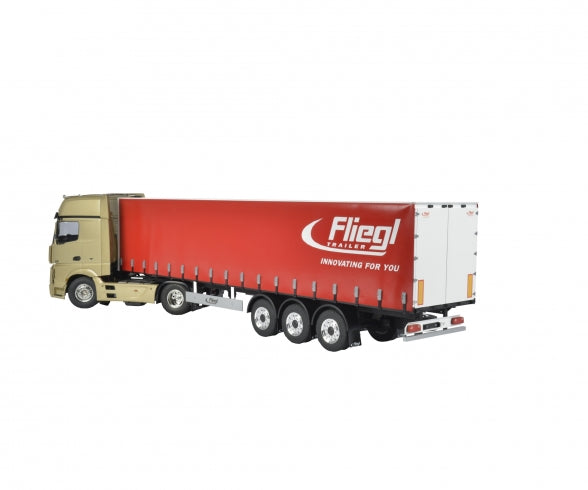 1:14 3-Axle Fliegl Megarunner Curtain R