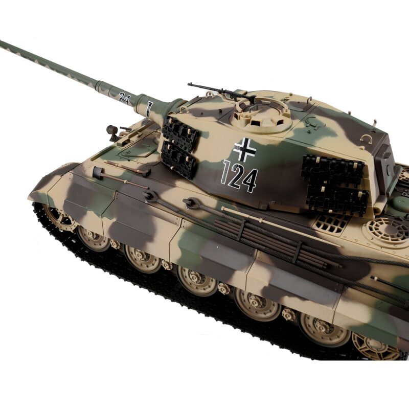 1/16 RC Kingtiger camo Henschel Turret BB+IR