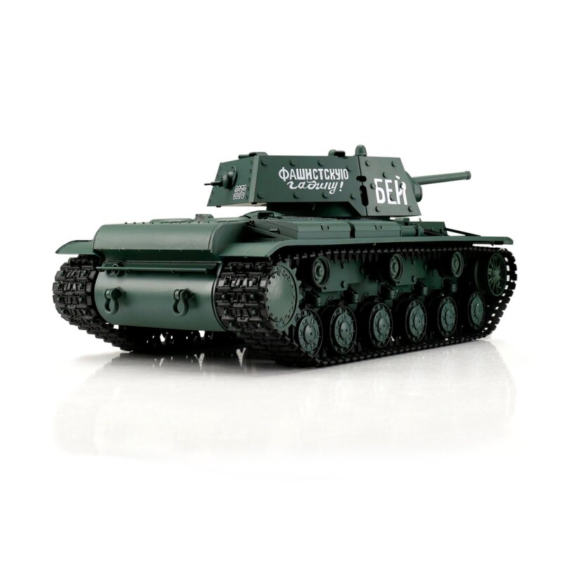 1/16 RC KV-1 green BB+IR (Metal Tracks)