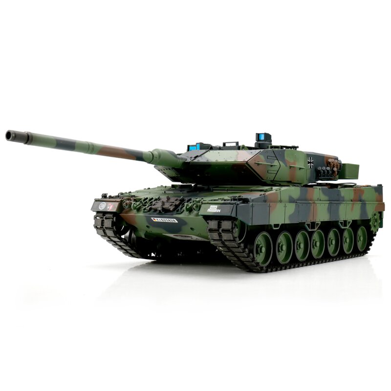 1/16 RC Leopard 2A6 camo BB+IR (Metal Tracks)