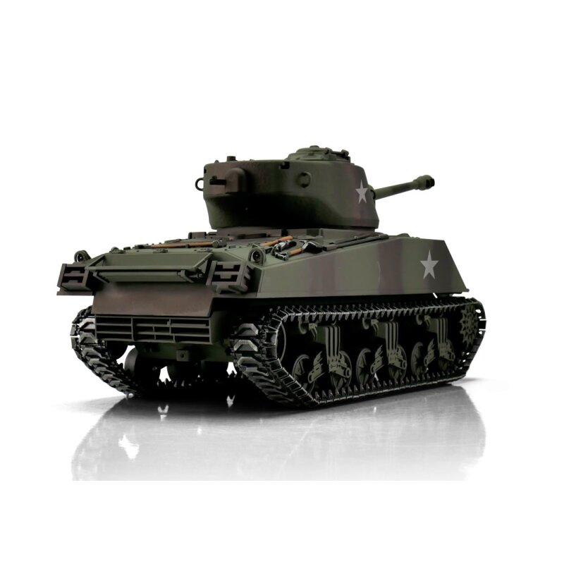 1/16 RC M4A3 Sherman 76mm camo IR Smoke