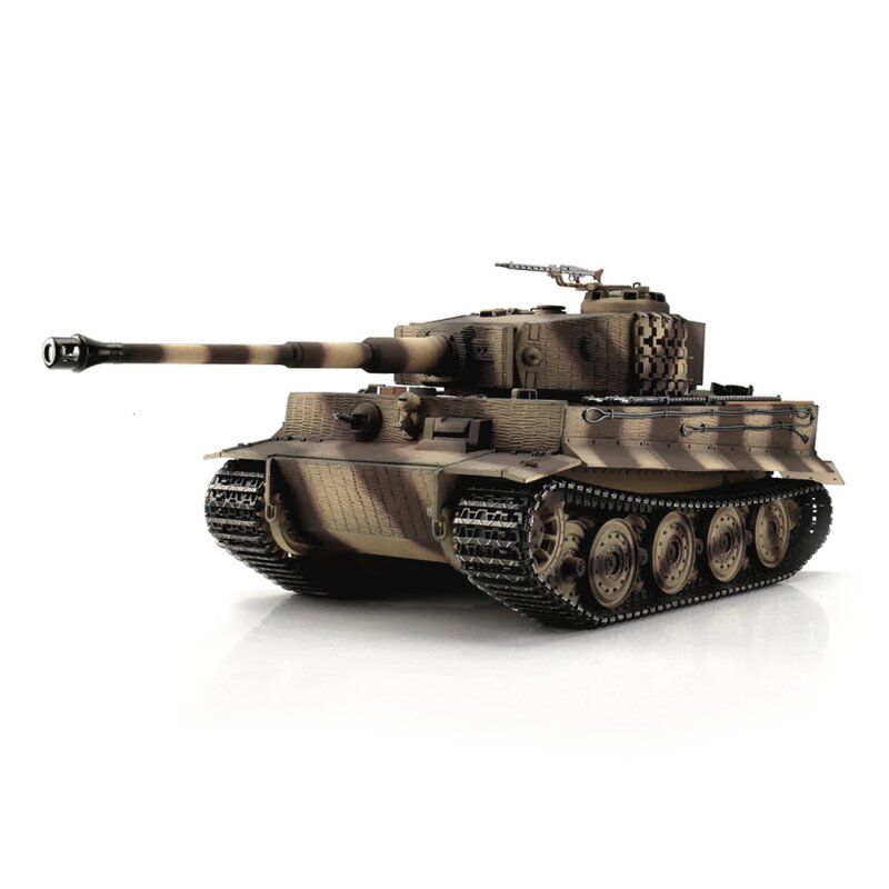1/16 RC Tiger I Late Vers. desert BB Smoke