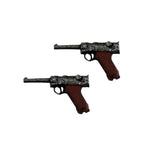 1/16 Accessories Pistol Luger P08 Parabellum painted