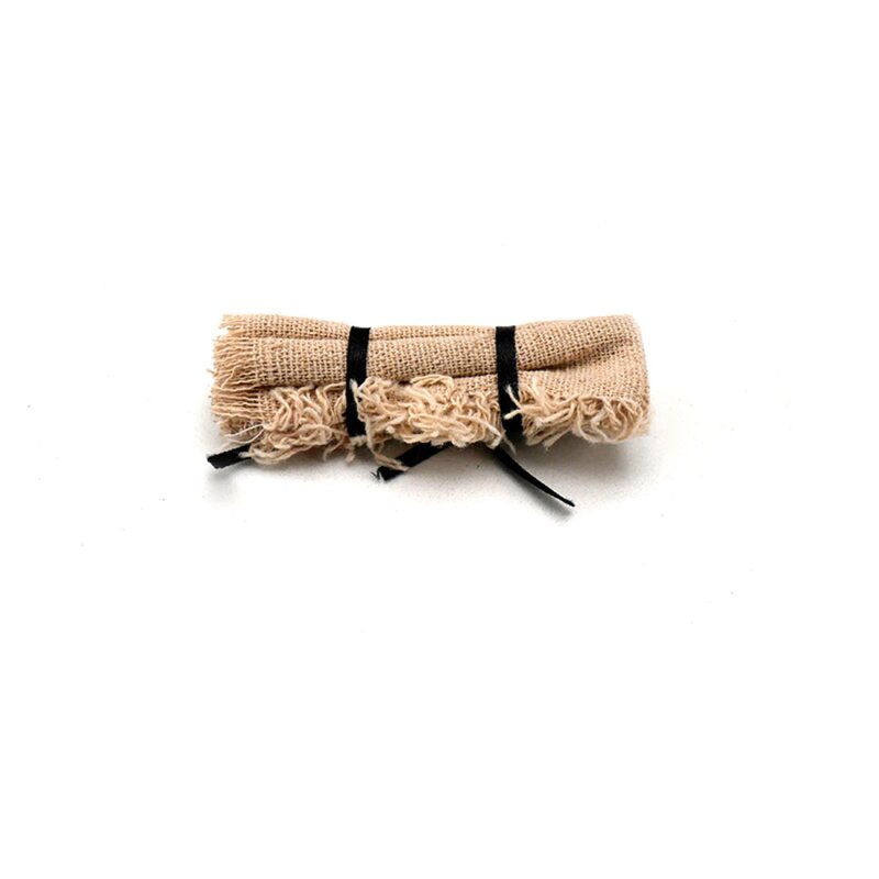 1/16 Accessories Linen Fabric rolled
