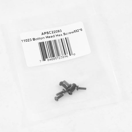 1/10 Ford 100 - Botton Head Hex Screw M2*6 - APSC22093