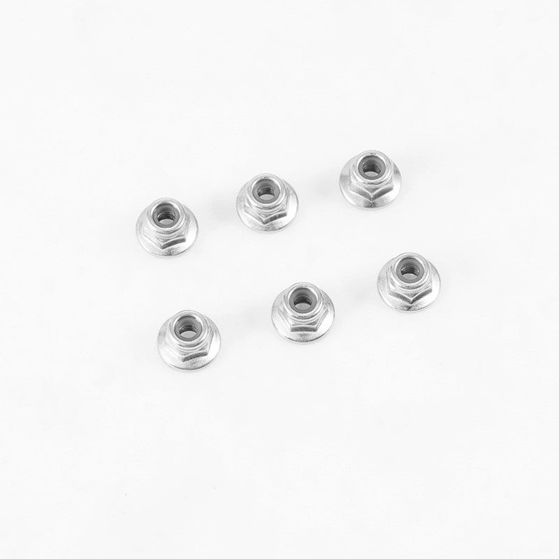 1/10 Ford 100 - Nylon Flange Lock Nuts M3 - APSC22118