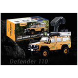 1/10 Land Rover Defender 110 FCX10 Scaler ARTR kit (RS) - Yellow