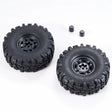 1/10 LC80 Blue Pro V2 - FMS11061RSBU WHEEL ASSEMBLY 1PAIR V2