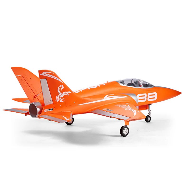 1/12 jet 90mm EDF 8S Super Scorpion V2 PNP kit - Orange