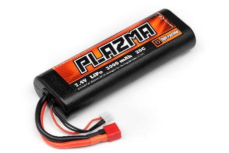 Plazma 7.4V 3000Mah 20C Lipo Rnd Case S.Pack 22.2W
