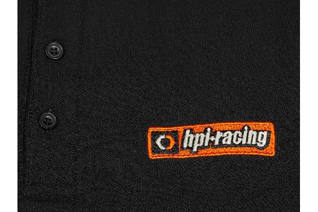 Hpi Classic Polo Shirt (Black/Adult Small)