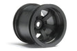 Scorch 6-Spoke Wheel Black (2.2In/55X50Mm/2Pcs)