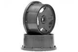 Super Star Wheel Gunmetal Front (120X60Mm/2Pcs/)