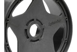 Super Star Wheel Gunmetal Front (120X60Mm/2Pcs/)