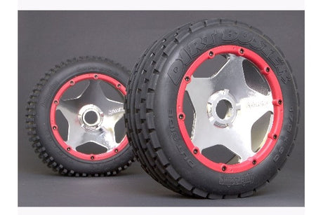 Super Star Wheel Shiny Chrome (120X60Mm/2Pcs/)