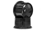 Super Star Wheel Black Rear (120 X 75Mm/2Pcs)