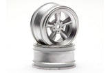 Vintage 5 Spoke Wheel 26Mm Matte Chrome(0Mm Offset